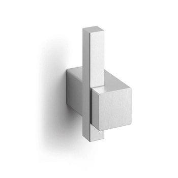 Zack - Wieszak łazienkowy CARVO - stal nierdzewna matowa, wysokość 6,50 cm