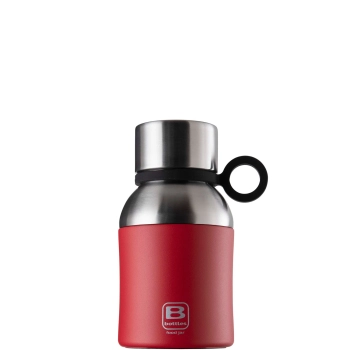 Casa Bugatti – Termos na żywność BBOT z łyżką i kubkiem, rubin 500 ml