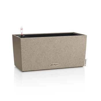 Lechuza - doniczka Balconera Stone 40 - długość 40 cm, piaskowy beż