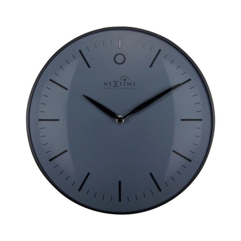 NeXtime – Zegar ścienny Small Glamour RCC, czarny, 30 cm