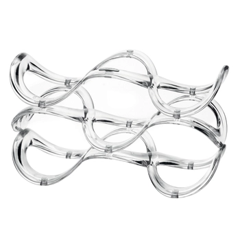 Guzzini – STOJAK NA WINO, transparentny