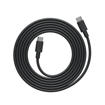 Avolt - Kabel USB-C do USB-C Cable 1 – czarny, 2 m, 100 W