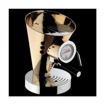 Casa Bugatti - Ekspres DIVA 24 karatowe złoto - złoty, seria Individual