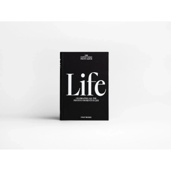 Printworks - Album fotograficzny Life – czarna tkanina, 80 stron