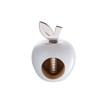 Casa Bugatti – Dziadek do orzechów Eden – biały połysk, chromowana łodyga