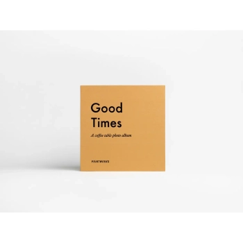 Printworks - Album fotograficzny Good Times S – rdzawożółty, 19x20,5 cm