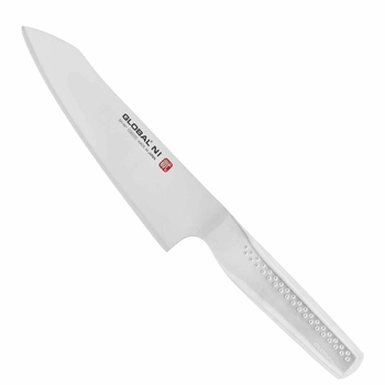 Global NI - Nóż Santoku - długość ostrza 18 cm | GN-007