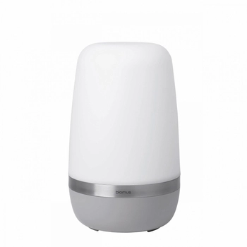 Blomus - Lampion Led Spirit, Platinum Gray - szary, rozmiar XL