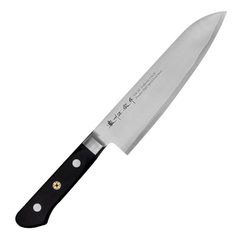 Satake Cutlery - Nóż Santoku - długość ostrza 18 cm | FAX Powder 806-633