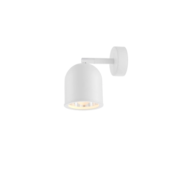 Kaspa - kinkiet ścienny punktowy Spark 1 - długość 17 cm, biały