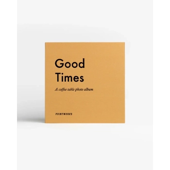 Printworks - Album fotograficzny Good Times S – rdzawożółty, 19x20,5 cm