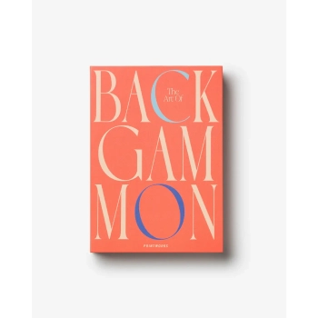 Printworks - Gra planszowa Backgammon – czerwono-niebieska