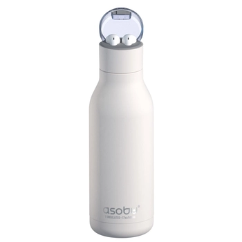 Asobu - Butelka termiczna H2 Audio White - biała, pojemność 500 ml