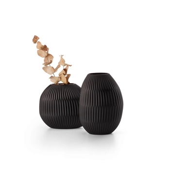 Philippi – Wazon Noir, tall - wysokość 25 cm