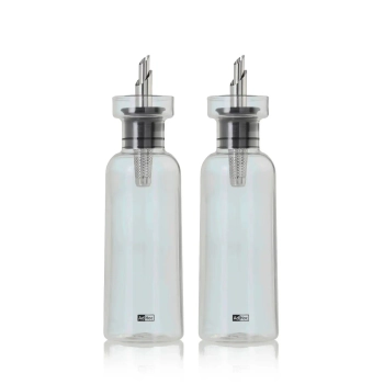 AdHoc – Zestaw dyspenserów do oliwy i octu Aroma Pour – szkło borokrzemowe, 300 ml, 2 szt.