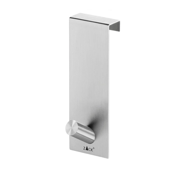 Zack - Wieszak na drzwi przylgowe  Exit - głębokość 6, stal nierdzewna matowa