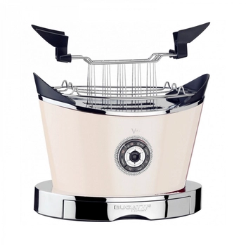 Casa Bugatti - Toster VOLO - biały, 140 kryształów Swarovski®