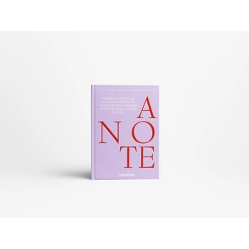 Notatnik - Just a Note, Fioletowy - Printworks