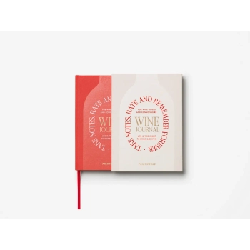 Printworks - Dziennik degustacji win, notatnik winiarski premium