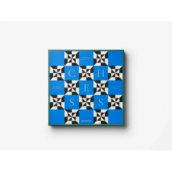 Printworks – Zestaw szachowy Posejdon, lakierowana szachownica, drewniane figury