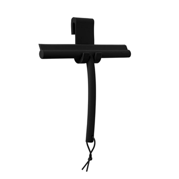 Blomus - Ściągaczka prysznicowa Vipo - czarna, silikon