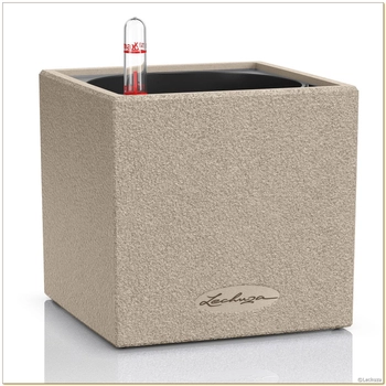 Lechuza - Doniczka Canto Stone 14 - średnica wkładu 12 cm, piaskowa