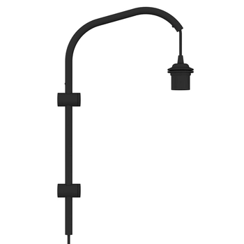 UMAGE (Vita) - Uchwyt ścienny do lamp WILLOW Mini - wysokość 50 cm, czarny