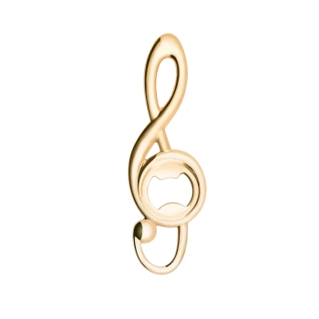 Casa Bugatti – Otwieracz do butelek SOUND – 24 kratowe złoto