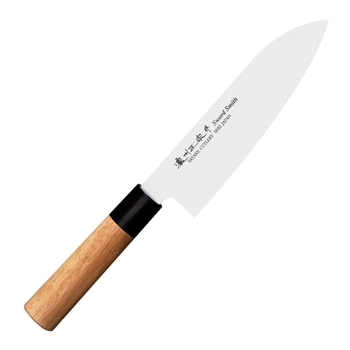 Satake Cutlery - Nóż Santoku - długość ostrza 17 cm | Misaki 807-722
