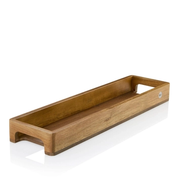 AdHoc - Taca do serwowania SERVE SLIM - drewno akacjowe, długość 50 cm