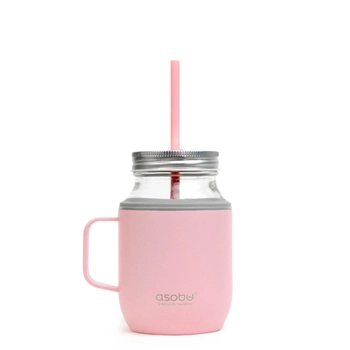 Asobu - Kubek termiczny Moonshine Pink - różowy, pojemność 480 ml