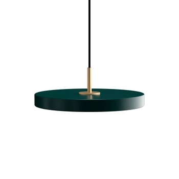UMAGE (Vita) - Lampa Asteria Mini - średnica 31 cm, ciemnozielona