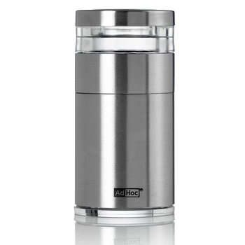 AdHoc - Młynek do pieprzu lub soli MOLTO - srebrny, wysokość 9 cm