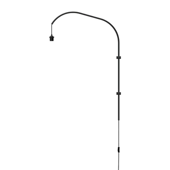 UMAGE (Vita) - Uchwyt ścienny do lamp WILLOW - wysokość 121 cm, czarny