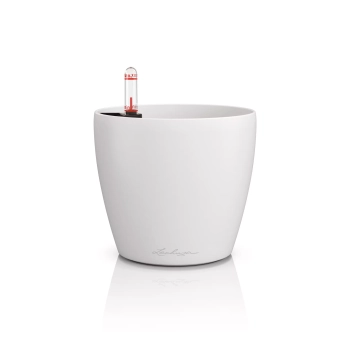 Lechuza - Doniczka Classico Color 14, średnica 15,20 cm, biały