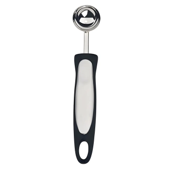 Casa Bugatti - Łyżka do wykrawania kulek z melona ELYPTO – srebrny
