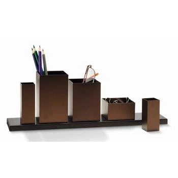 Philippi - Organizer na biurko Theo - brązowy, długość 37,30 cm