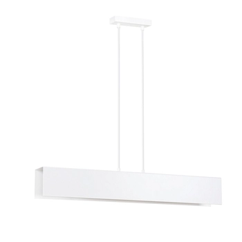 Emibig - Lampa wisząca Gentor 3 white - wysokość max 100 cm, stal lakierowana