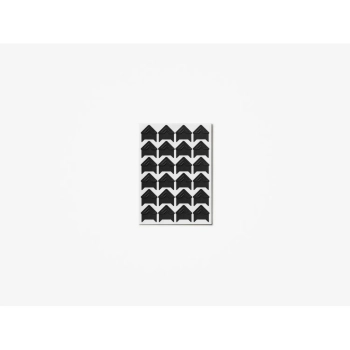 Printworks – narożniki na zdjęcia samoprzylepne, czarne, 48 szt.