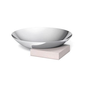 Zack - patera MONTOR - średnica 28 cm, stal polerowana