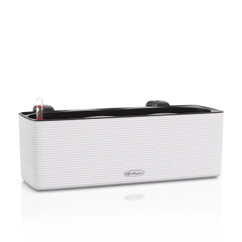 Lechuza - doniczka Balconissima Color 40 - długość 40 cm, biała