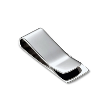 Philippi – Klip na pieniądze Hap polerowany - srebrny, długość 5 cm