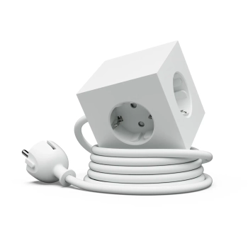 Avolt - Listwa zasilająca Square 1 USB-C 30 W z magnetyczną podstawą, biała 1,8 m