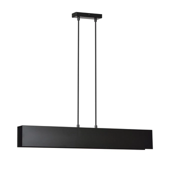 Emibig - Lampa wisząca Gentor 3 black - wysokość max 100 cm, stal lakierowana